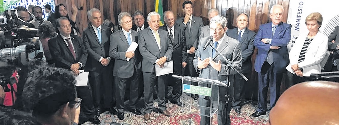 Vilmar Rocha adere ao movimento por união de um “bloco de centro”