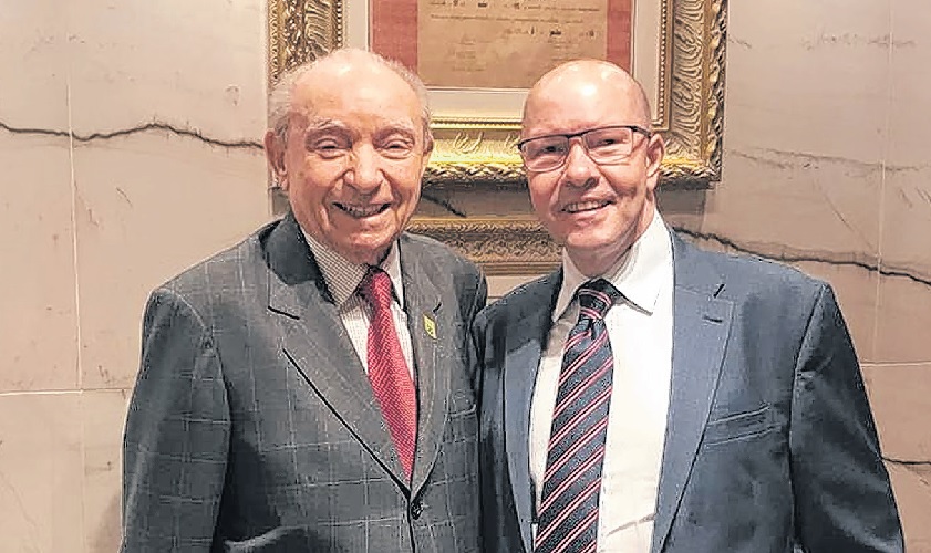Demóstenes recebe apoio de pastores das Assembleias de Deus