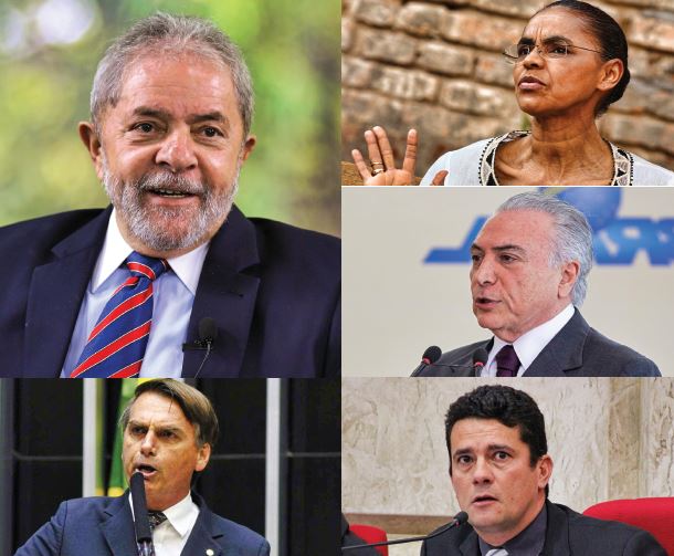 Lula tem a maior aprovação entre presidenciáveis