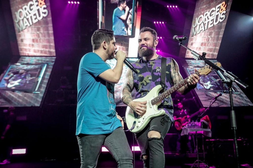 Goiânia recebe pela primeira vez o show “Único” da dupla Jorge e Mateus