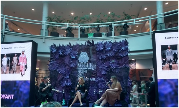 Desfile e palestras ilustram o Fashion’s Night Out da Vogue no Flamboyant