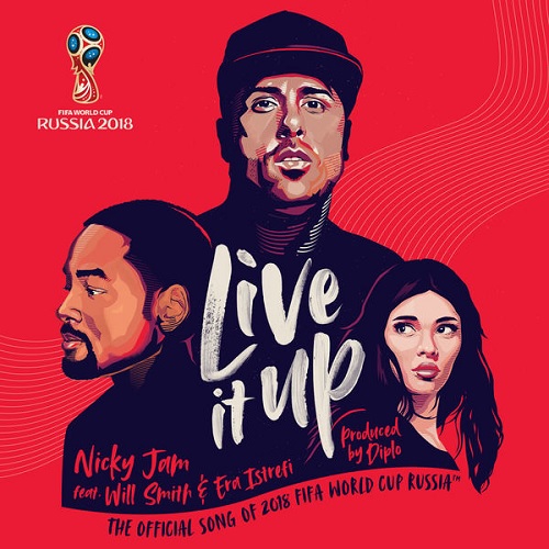 “Live It Up” é a música oficial da Copa do Mundo da FIFA em 2018