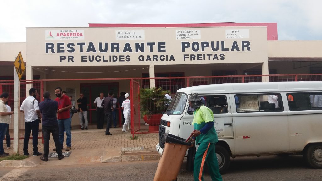 Restaurante Popular de Aparecida interrompe fornecimento de refeições por conta da greve