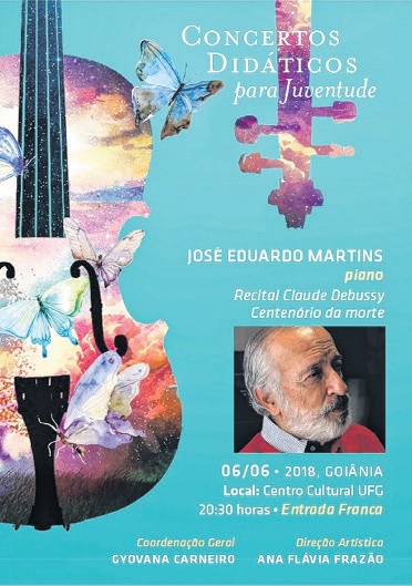 José Eduardo Martins se apresenta no Concertos Didáticos para Juventude