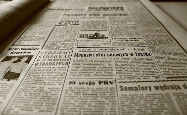 Fotografia  no jornal