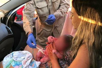 Mulher dá à luz em unidade do Corpo de Bombeiros, em Aparecida de Goiânia