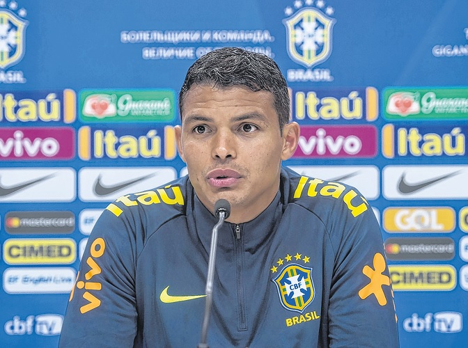 Thiago Silva lamenta situação brasileira com desabastecimento