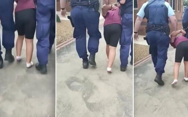 Menina autista é algemada por policiais durante crise na escola