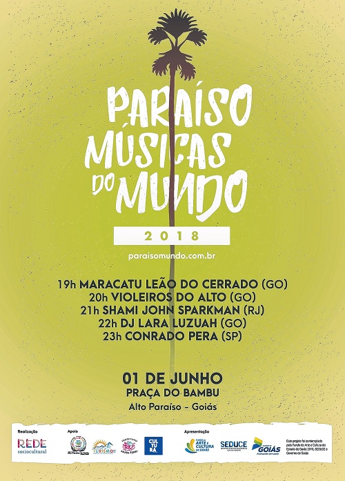 Alto Paraíso recebe cultuado Festival Paraíso Músicas do Mundo