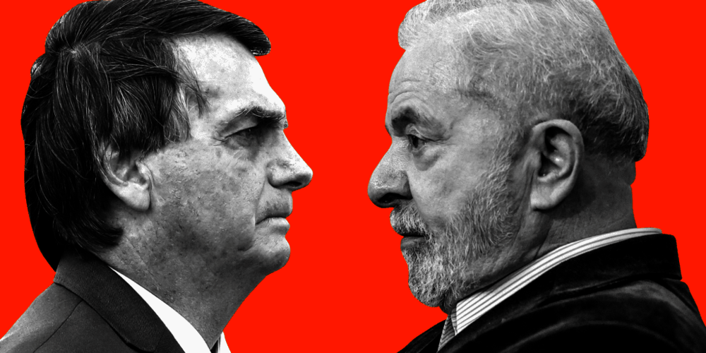 Cidades recordistas de votos  para Bolsonaro e Lula da Silva