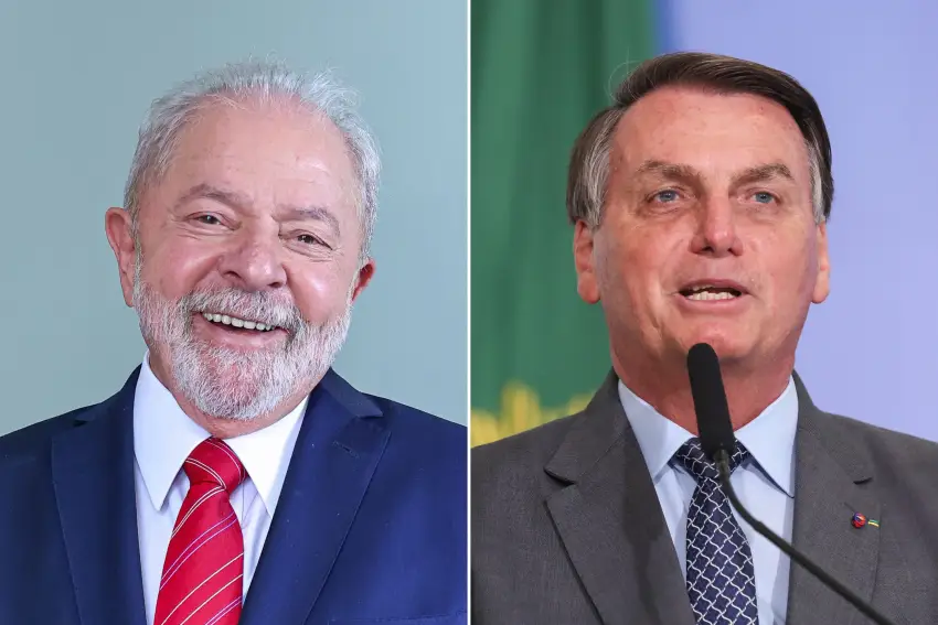 Lula tem 49%, Bolsonaro, 41%  na disputa pela Presidência