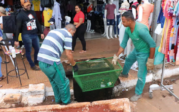 Prefeitura instala seis ecofiltros em bueiros