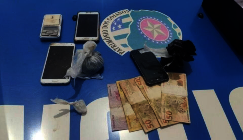 Homem é preso em flagrante suspeito de trafico de drogas, em Anápolis