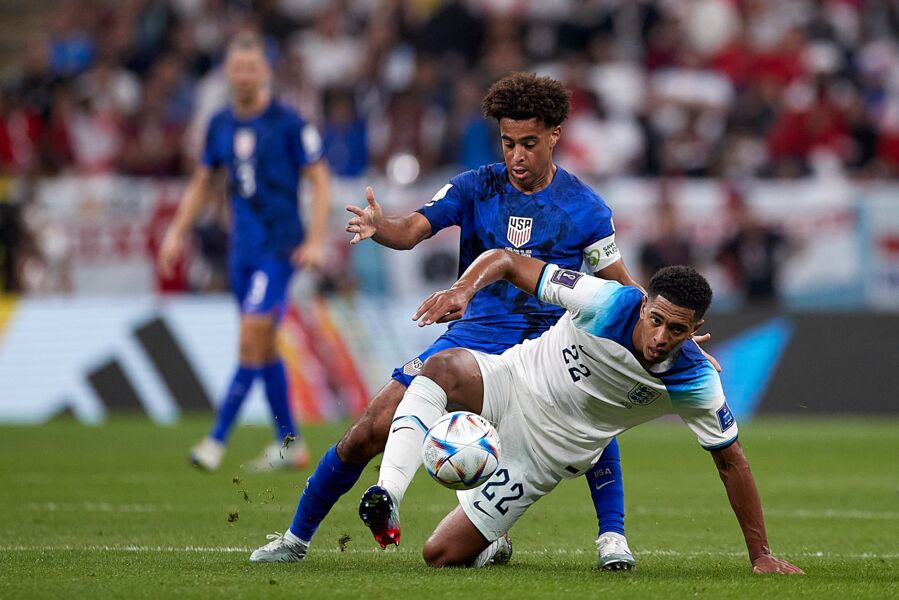 Sem gols assim terminou Inglaterra e Estados Unidos