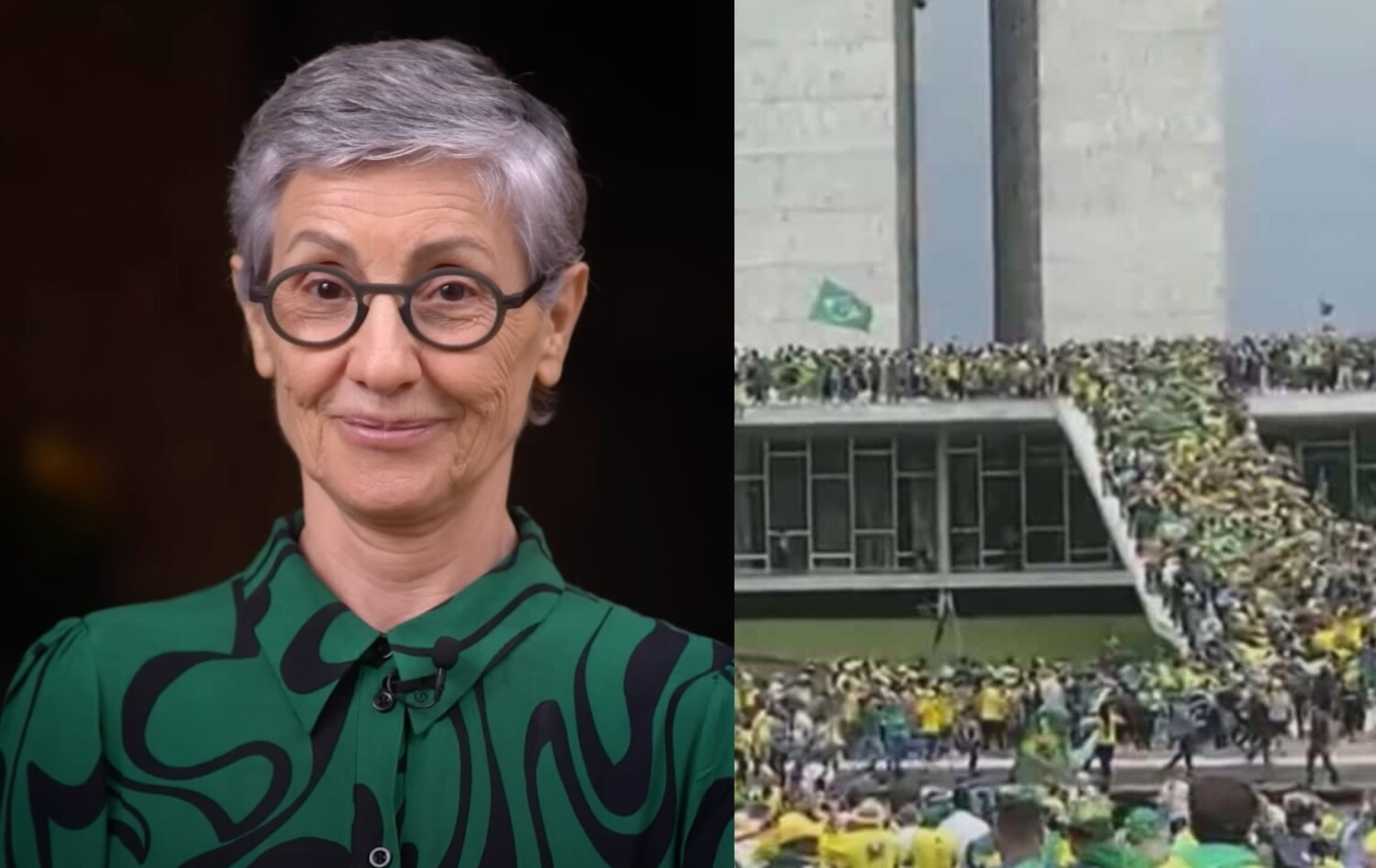Cássia Kis diz que invasão do Congresso foi feita por ‘infiltrados’