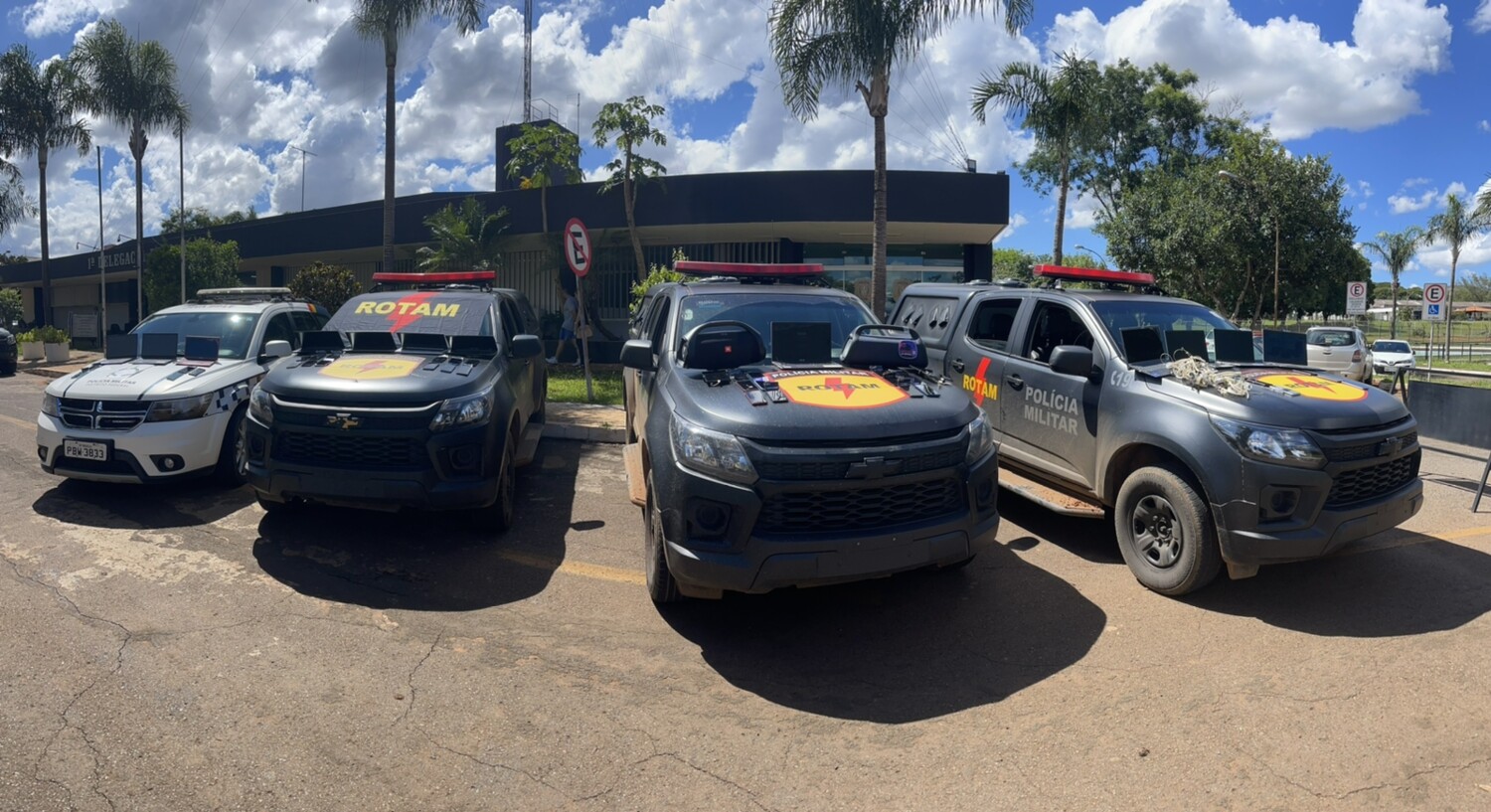 Quadrilha suspeita de roubar hipermercado de Goiânia é presa