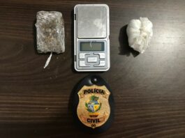 Polícia Civil prende traficante após investigação, em Itaberaí