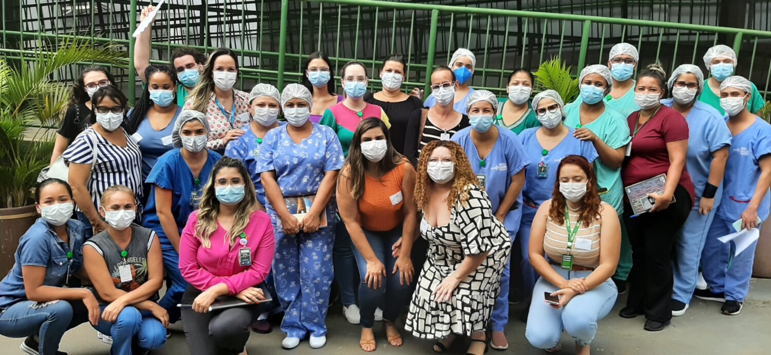 HEI capacita sobre dietas parenterais