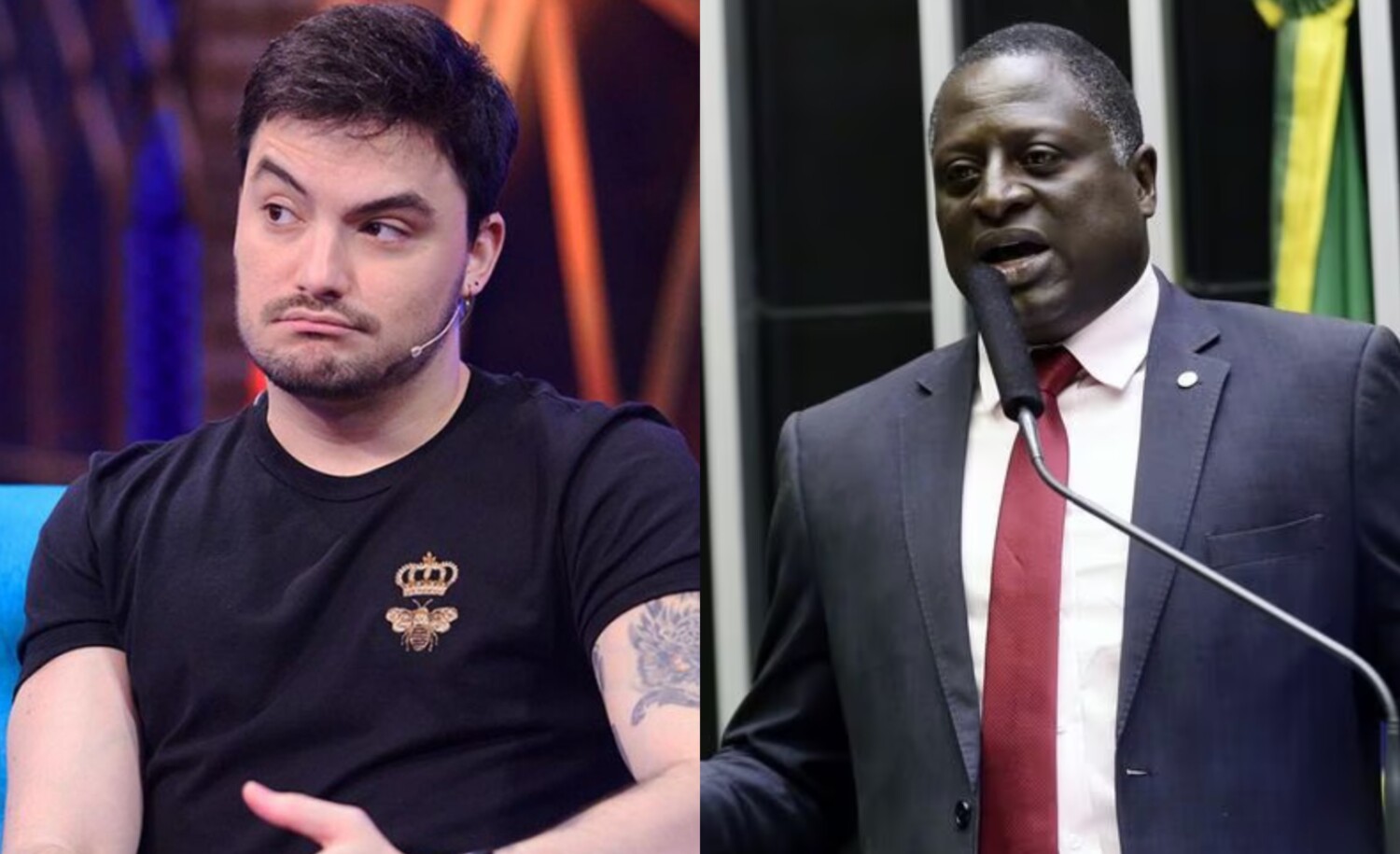 Deputado bolsonarista é condenado a indenizar Felipe Neto em R$ 50 mil