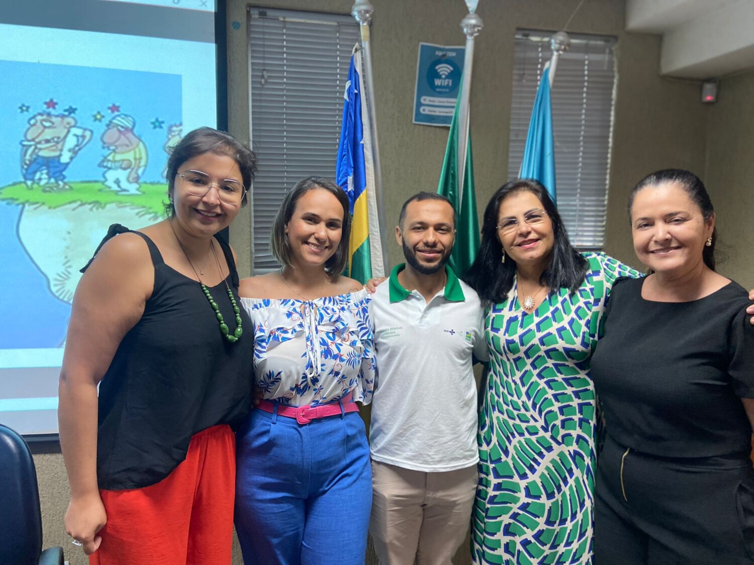 Equipe da Policlínica de SLMB participa de treinamento no Coren-Go