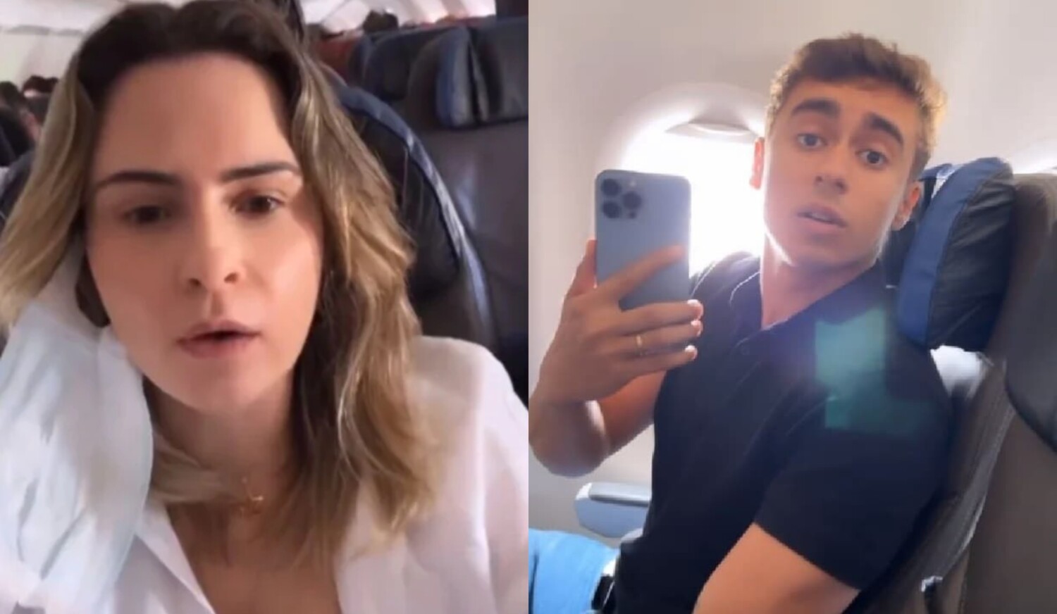 Ana Paula Renault bate boca com Nikolas Ferreira em avião: “Crime”; assista