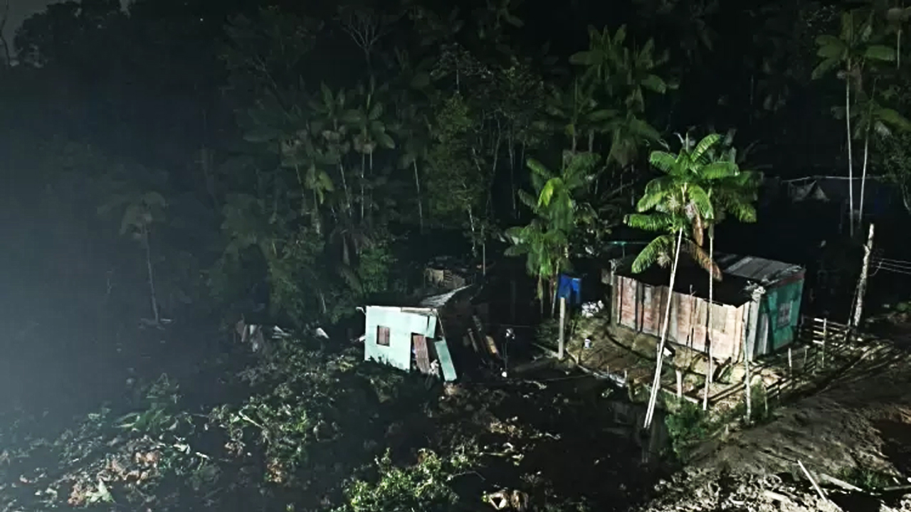 Deslizamento de terra atinge casas e deixa 8 mortos, em Manaus