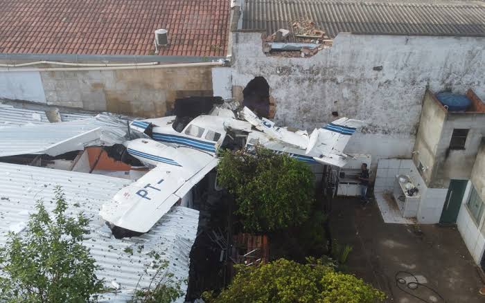 Piloto da aeronave que caiu recebe alta da UTI em Goiânia