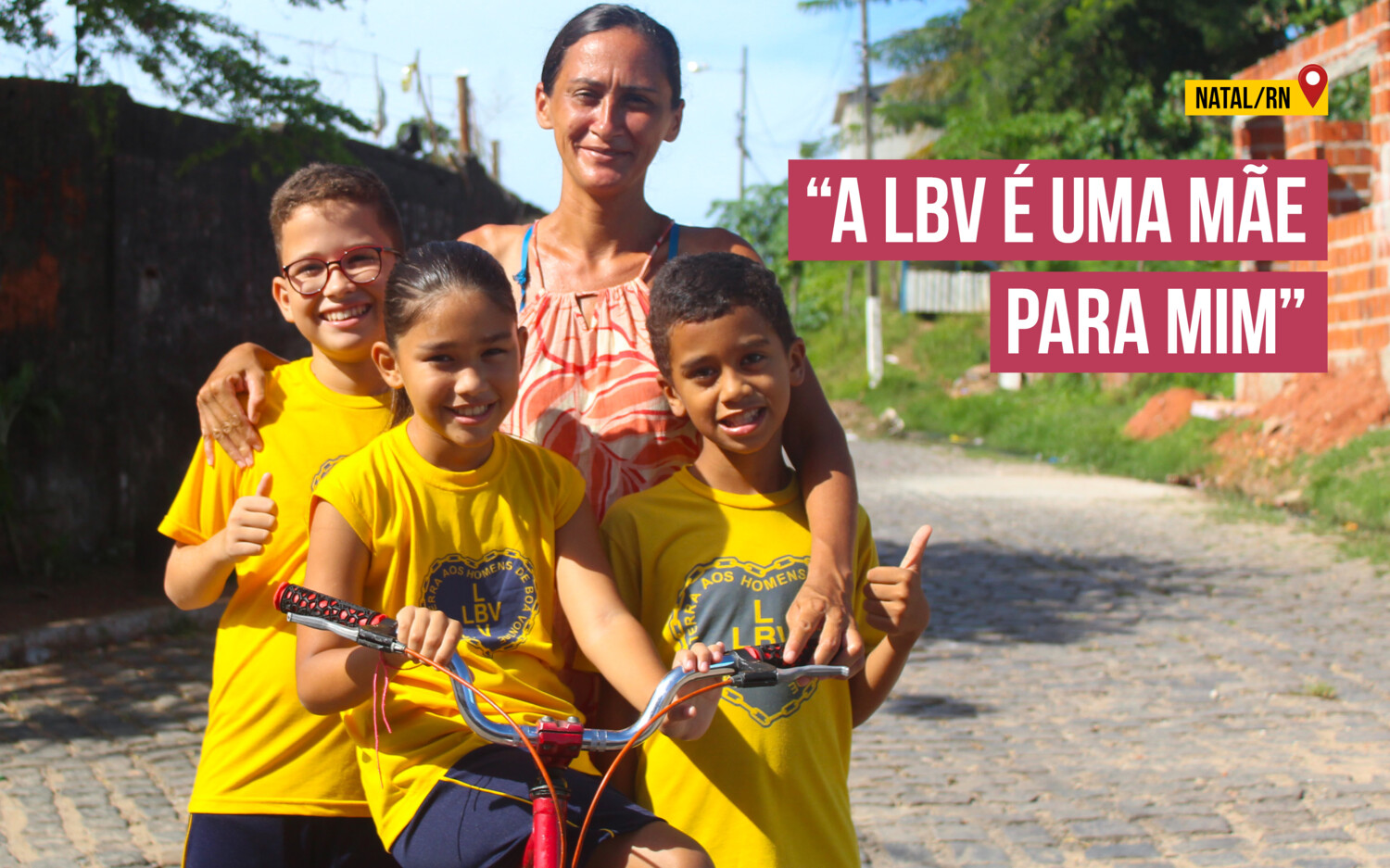 “A LBV é uma mãe para mim”