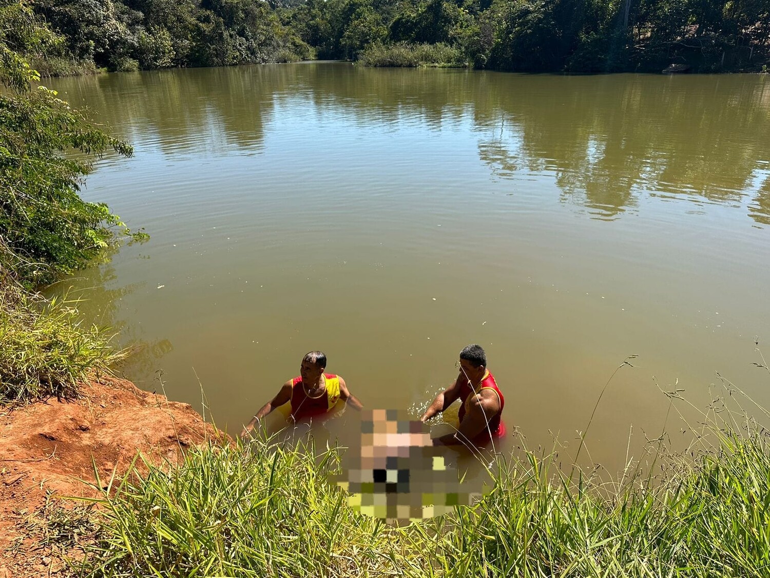 Corpo de jovem que havia se afogado é encontrado, em Goianira