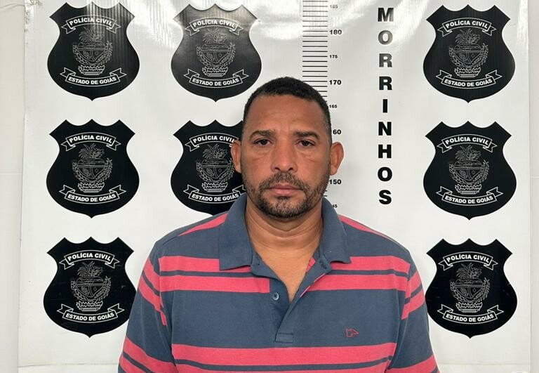 Suspeito de estuprar e agredir as filhas é preso, em Morrinhos