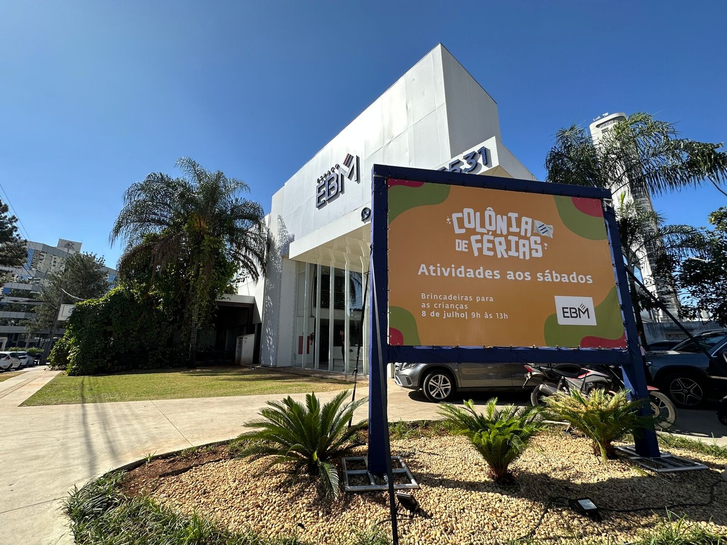 EBM realiza colônia de férias na Alameda Ricardo Paranhos
