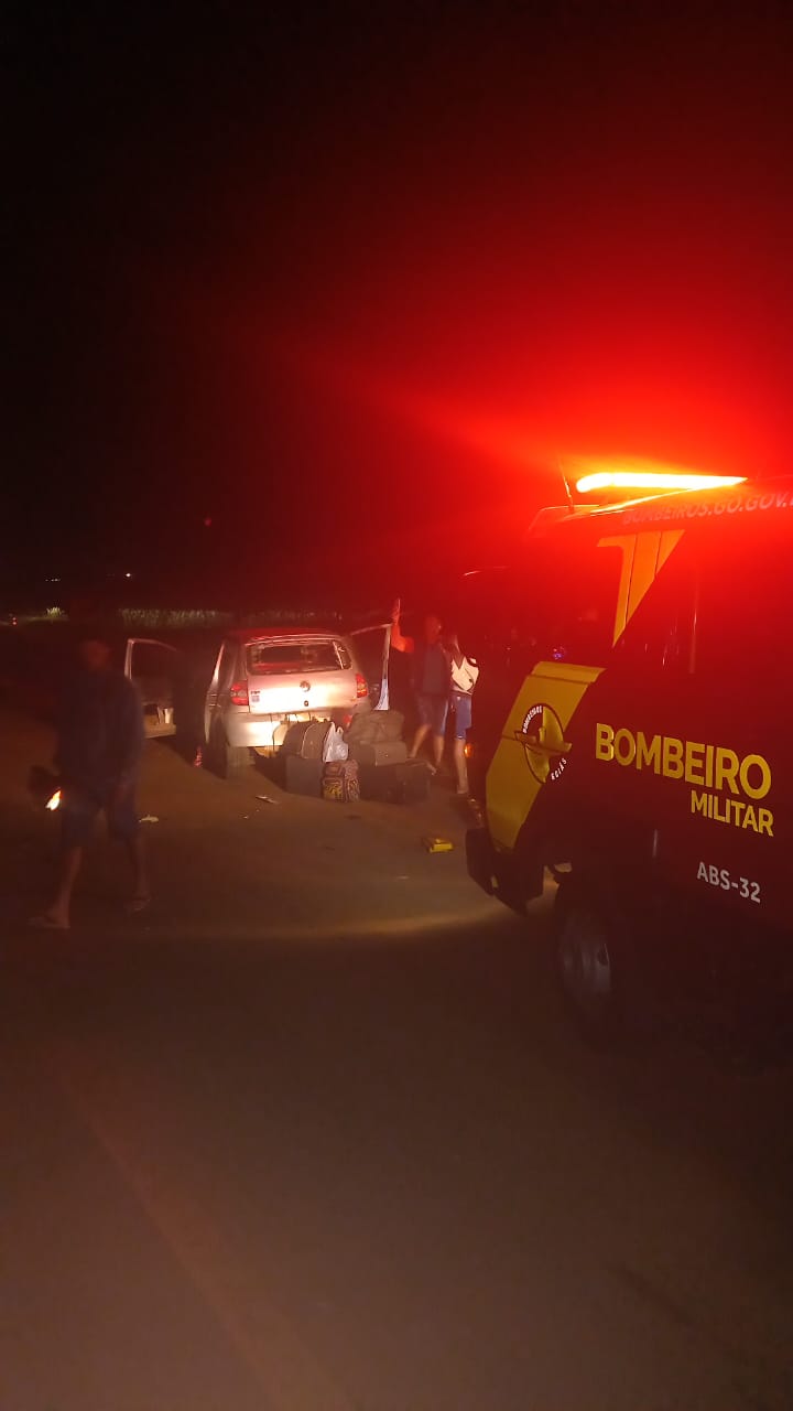 Acidente em Mineiros deixa 9 vítimas na estrada da 40