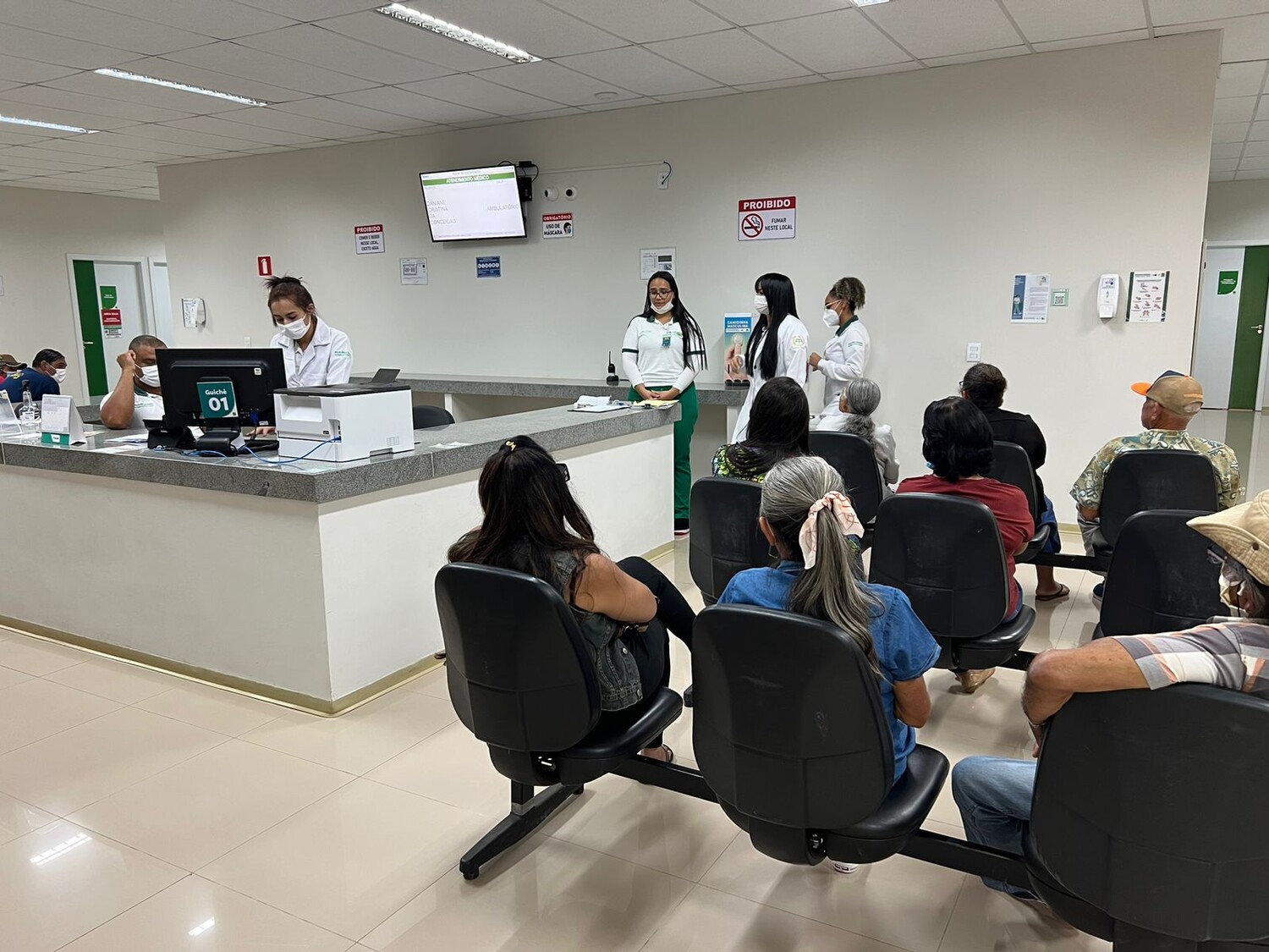 Policlínica de Formosa aborda Estatuto da Criança e do Adolescente