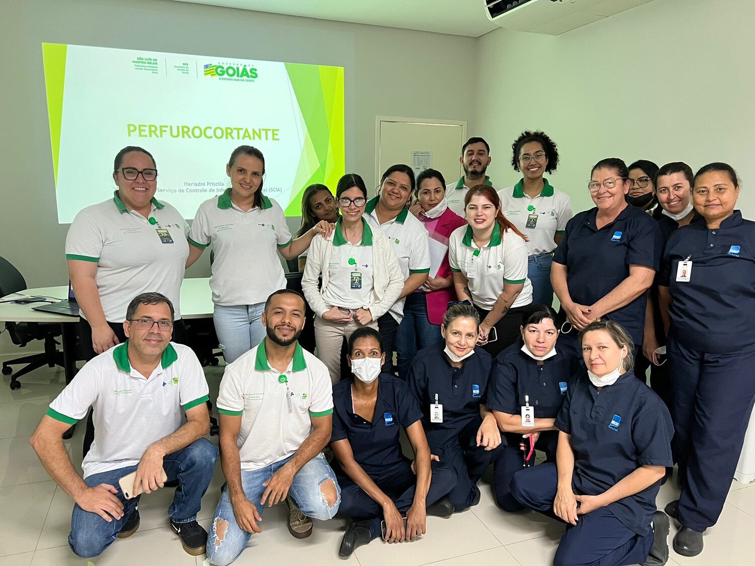 Policlínica de SLMB instrui sobre perfurocortantes