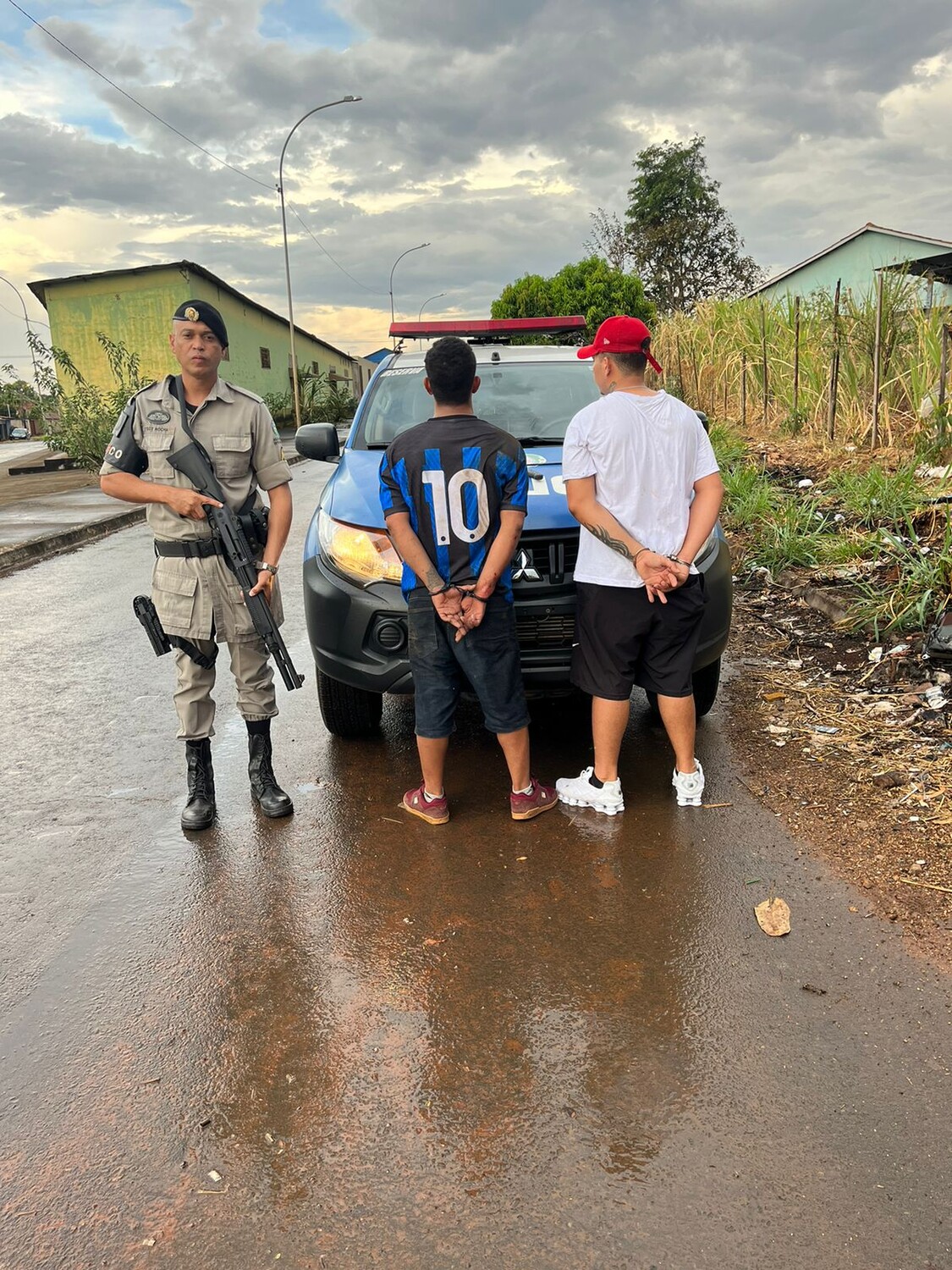 Dois homens são presos em distribuidora de bebidas em Aparecida de Goiânia