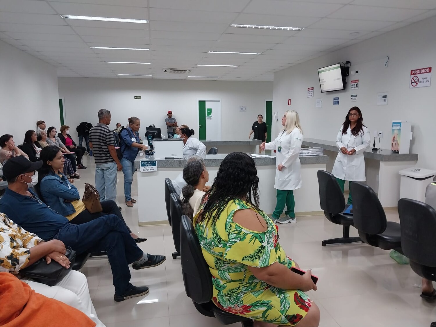 Policlínica de Formosa aborda Semana Nacional da Pessoa com Deficiência Intelectual e Múltipla