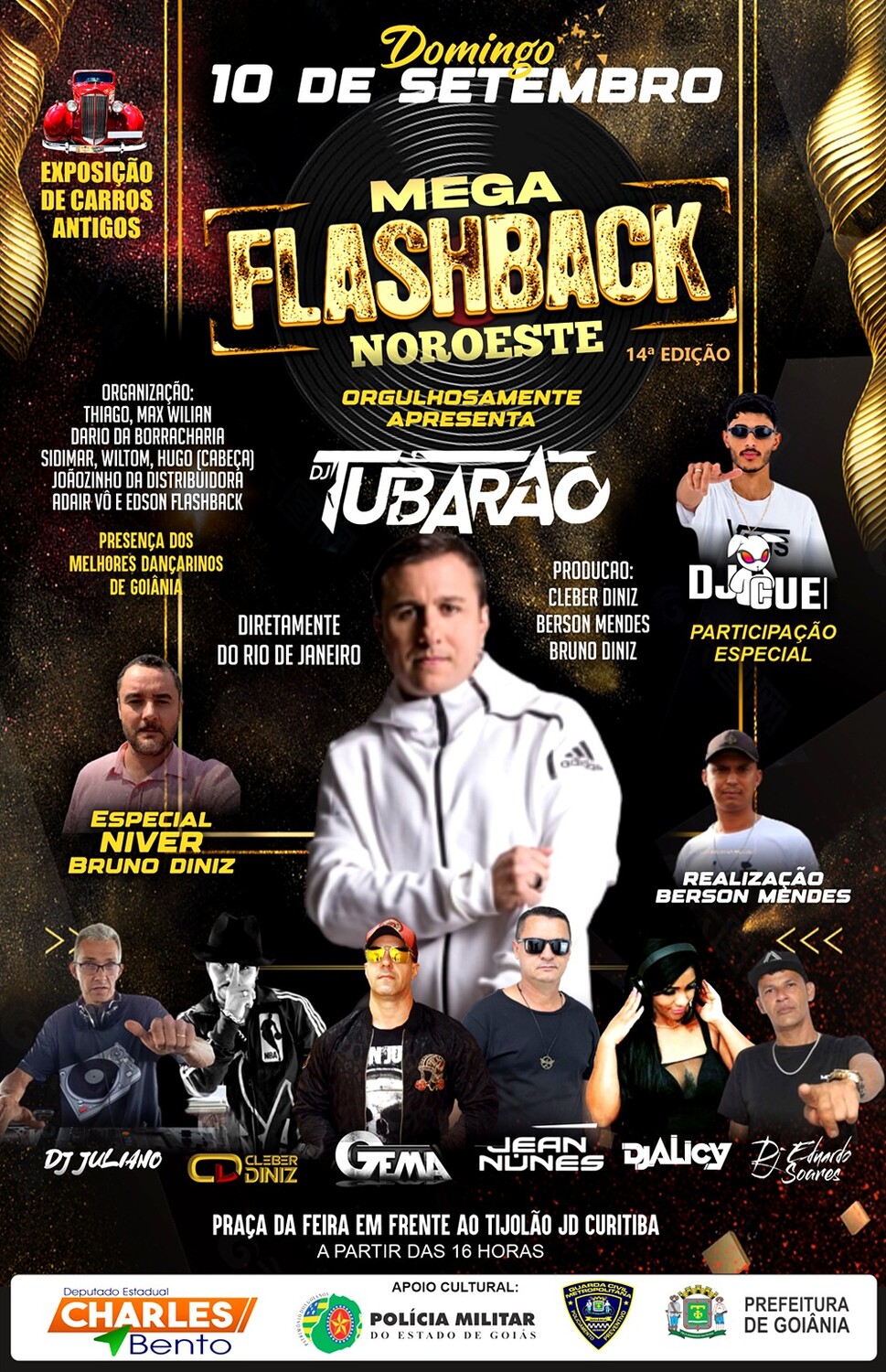 Homenagem e Festa: Mega Flashback da Noroeste Celebra o Aniversário do Ex-Vereador Bruno Diniz com Grandes Artistas!