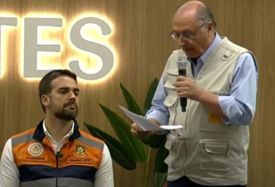 Geraldo Alckmin anuncia repasse de R$ 741 milhões para municípios atingidos por ciclone