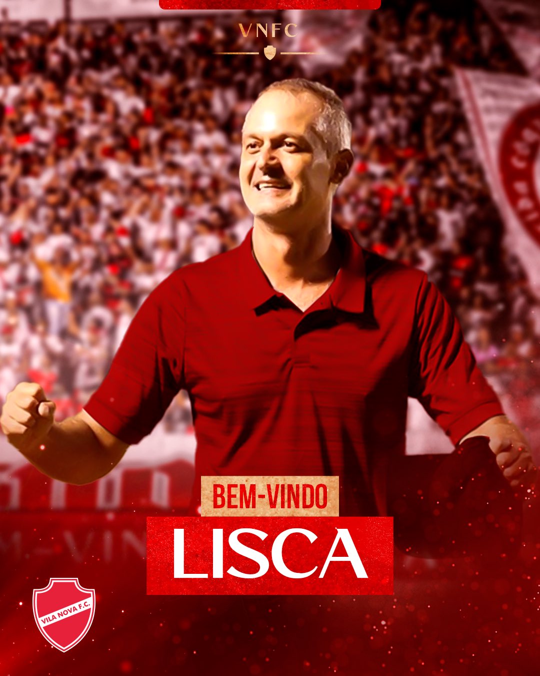 Lisca é novo técnico do Vila Nova
