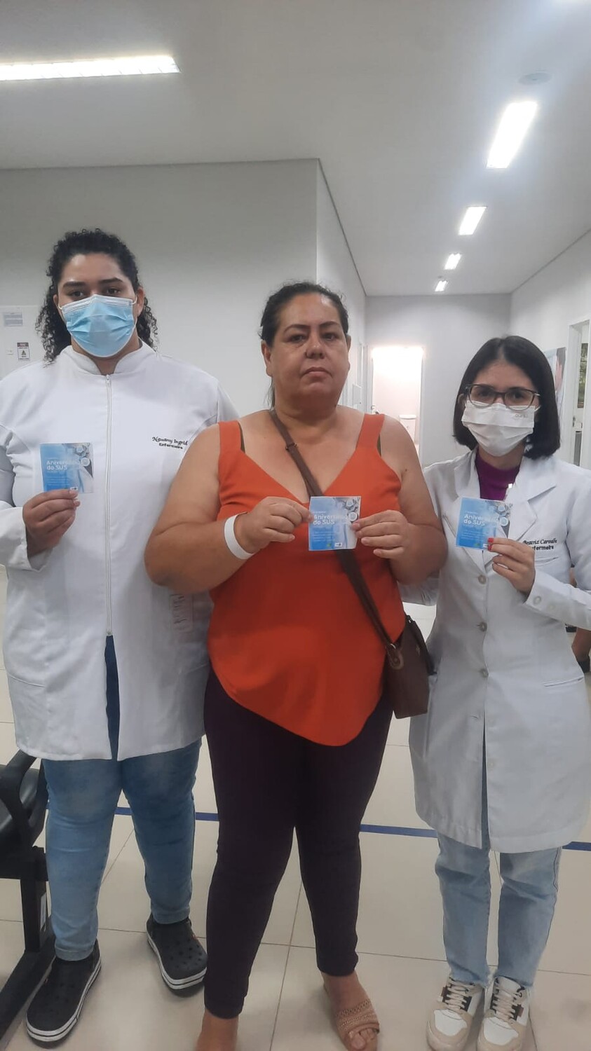 Policlínica de Goiás celebra aniversário do SUS