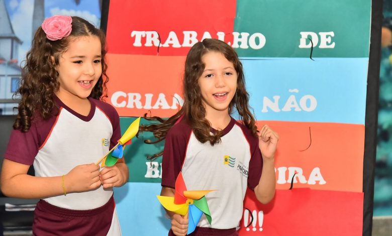 Prefeitura de Aparecida lança campanha pelo fim do trabalho infantil