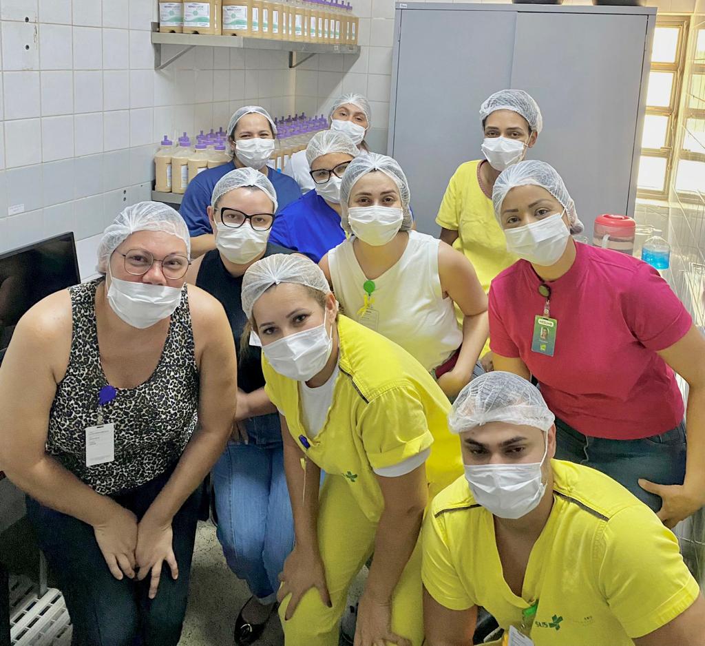 HSLMB treina serviço de nutrição dietética