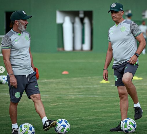 Goiás se prepara para confronto diante do líder da Série A do Brasileirão