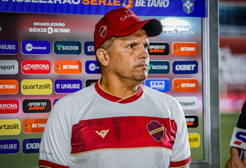Vila Nova terá reencontro com antigo técnico no próximo jogo da Série B
