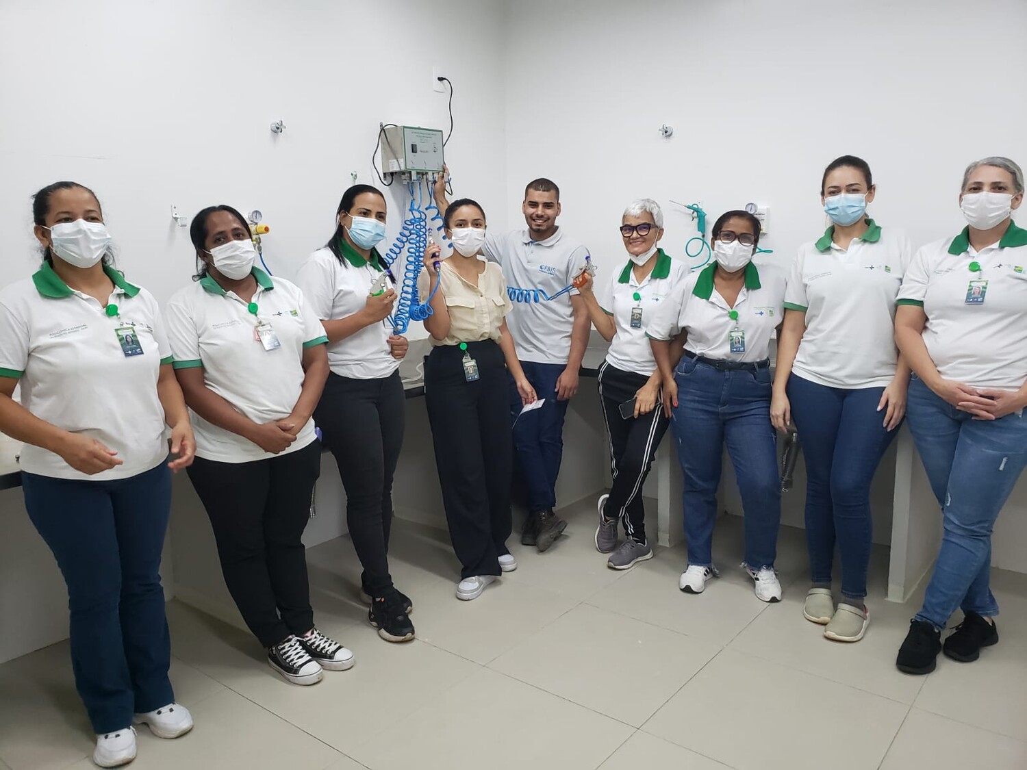 Policlínica de Goiás qualifica profissionais sobre uso de equipamentos do setor de endoscopia