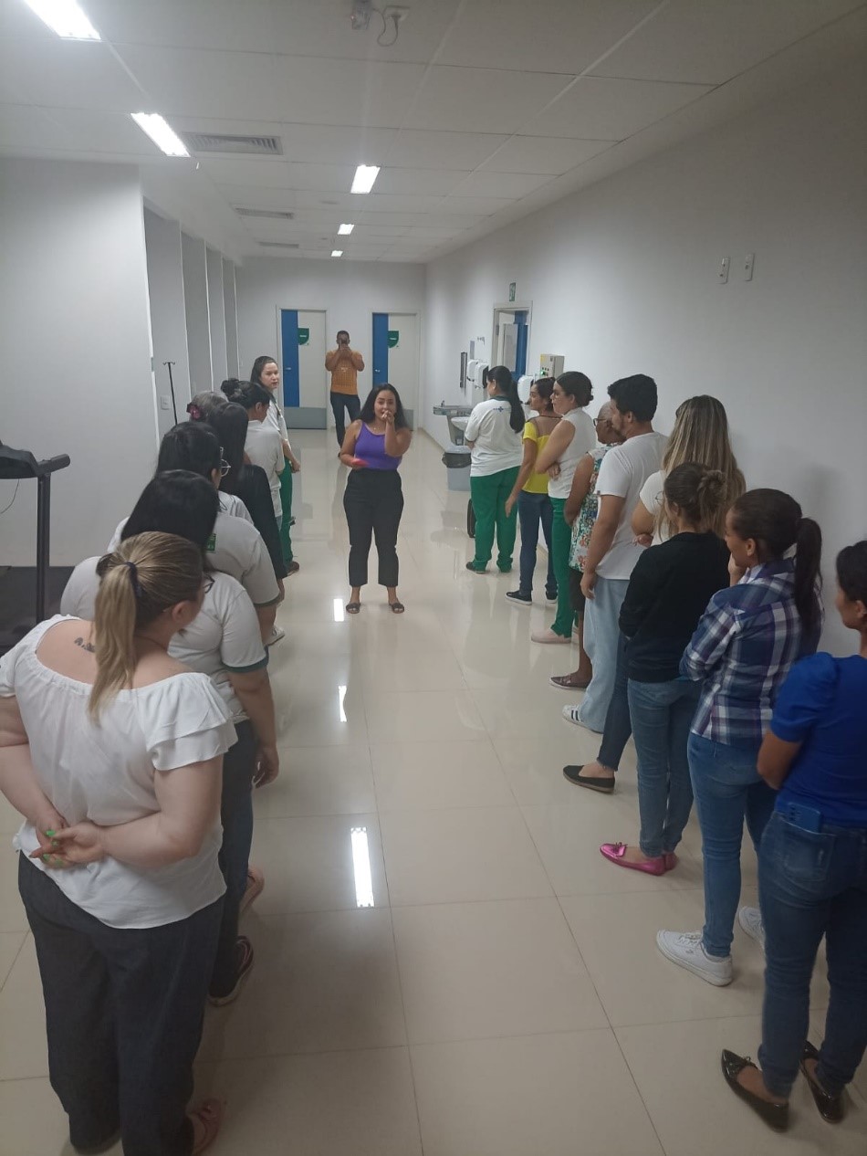 Policlínica de Quirinópolis comemora Dia Mundial de Combate ao Estresse