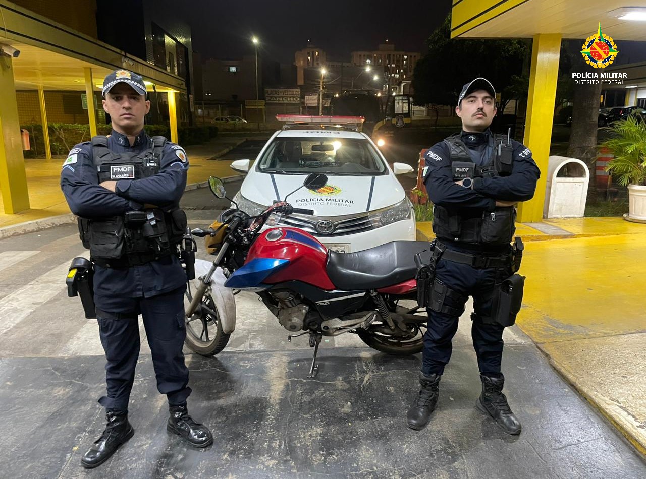 Moto é apreendida com mais de 600 mil em multas