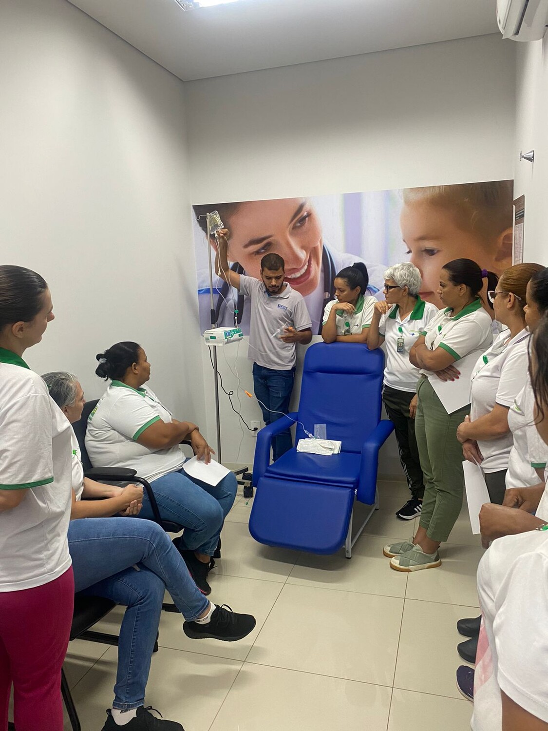Policlínica de Goiás treina equipe de enfermagem