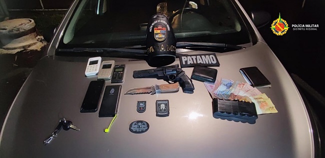 Casal é preso suspeito de latrocínio contra motorista de aplicativo