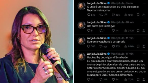 PF investiga ataque hacker à conta de Janja em rede social